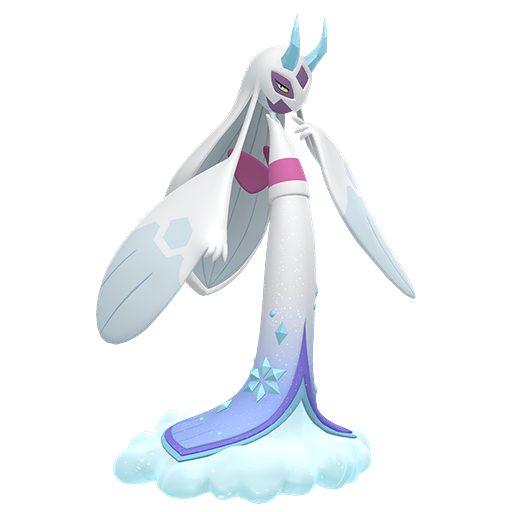 Froslass (Mega) — duży render postaci w wariancie shiny