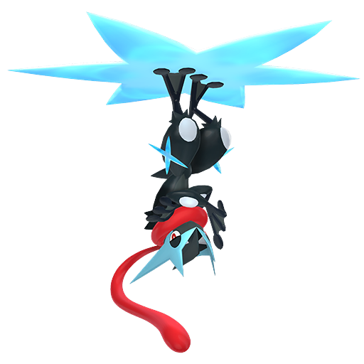 Greninja (Mega) — duży render postaci w wariancie shiny