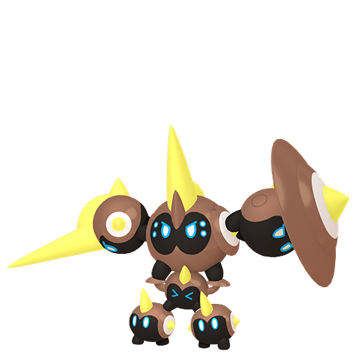Falinks (Mega) — duży render postaci w wariancie shiny