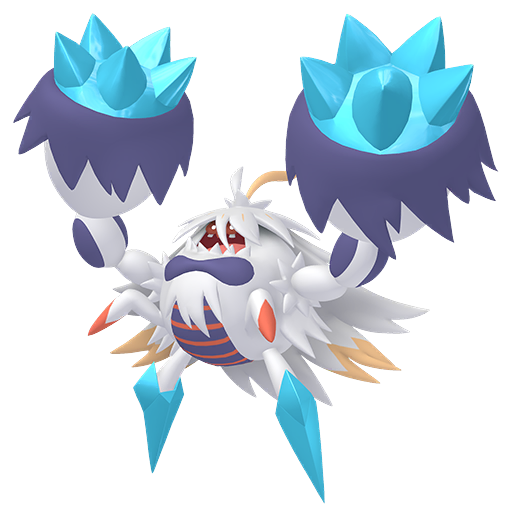 Crabominable (Mega) — duży render postaci w wariancie shiny