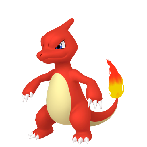 Charmeleon — duży render postaci w zwykłym ubarwieniu