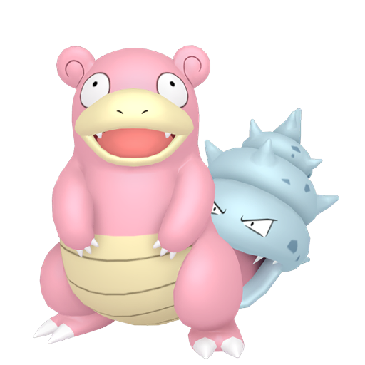 Slowbro — duży render postaci w zwykłym ubarwieniu