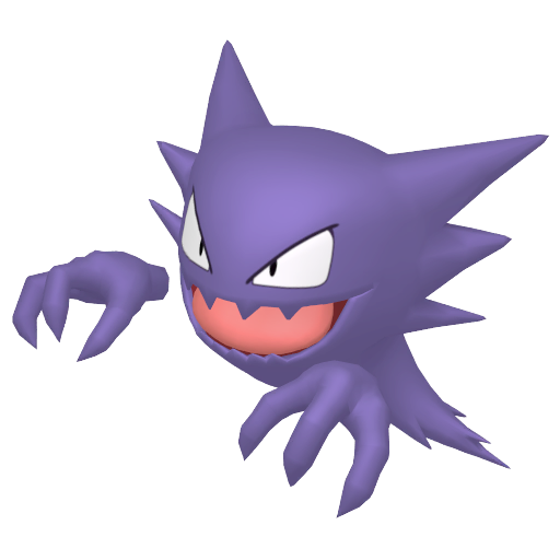 Haunter — duży render postaci w zwykłym ubarwieniu