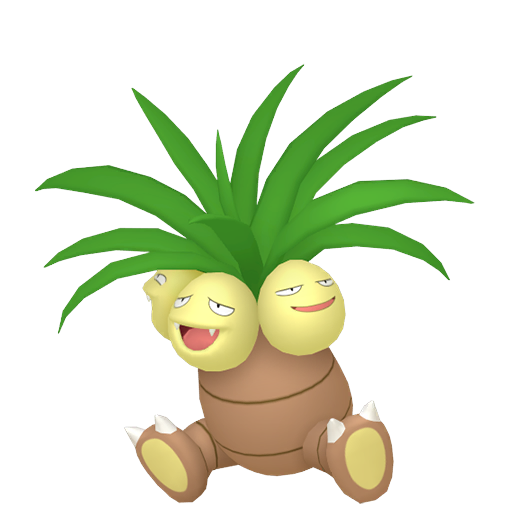 Exeggutor — duży render postaci w zwykłym ubarwieniu