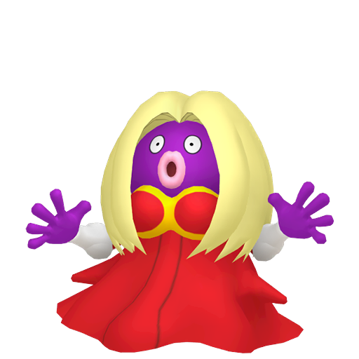 Jynx — duży render postaci w zwykłym ubarwieniu