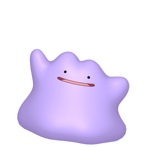 Ditto — duży render postaci w zwykłym ubarwieniu