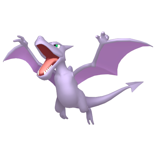 Aerodactyl — duży render postaci w zwykłym ubarwieniu