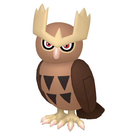 Noctowl — duży render postaci w zwykłym ubarwieniu