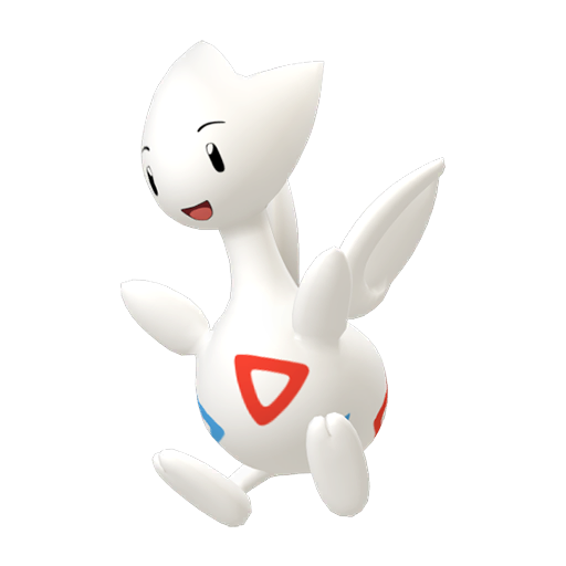 Togetic — duży render postaci w zwykłym ubarwieniu