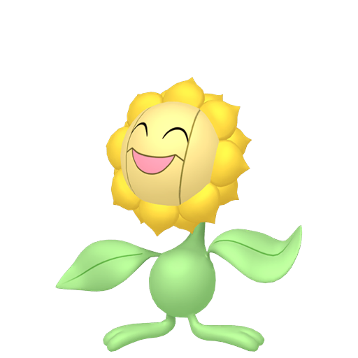 Sunflora — duży render postaci w zwykłym ubarwieniu