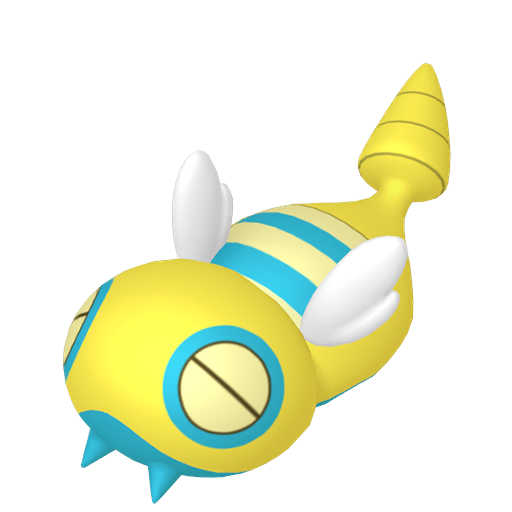 Dunsparce — duży render postaci w zwykłym ubarwieniu