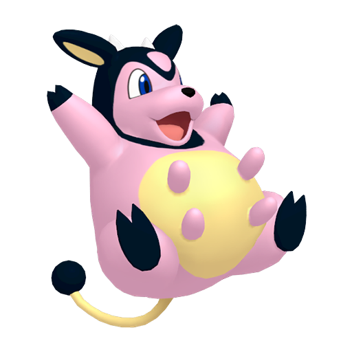 Miltank — duży render postaci w zwykłym ubarwieniu