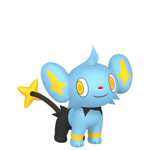 Shinx — duży render postaci w zwykłym ubarwieniu