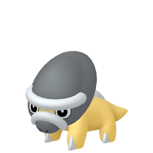 Shieldon — duży render postaci w zwykłym ubarwieniu