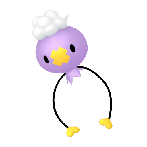 Drifloon — duży render postaci w zwykłym ubarwieniu