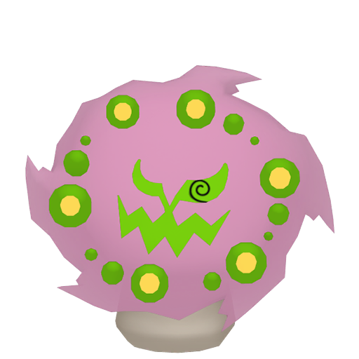 Spiritomb — duży render postaci w zwykłym ubarwieniu