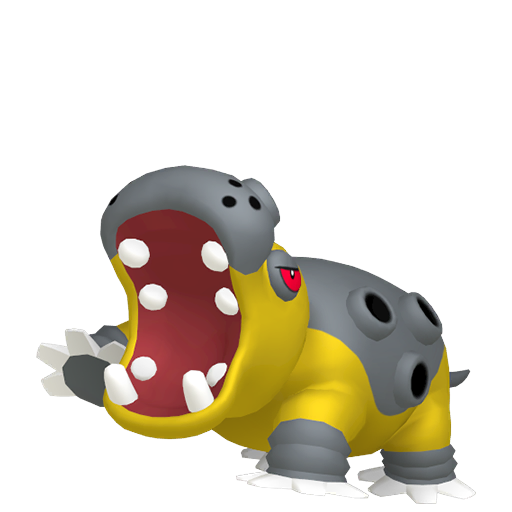 Hippowdon — duży render postaci w zwykłym ubarwieniu