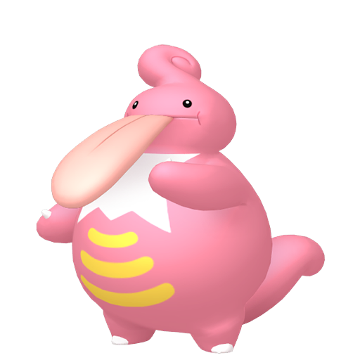 Lickilicky — duży render postaci w zwykłym ubarwieniu