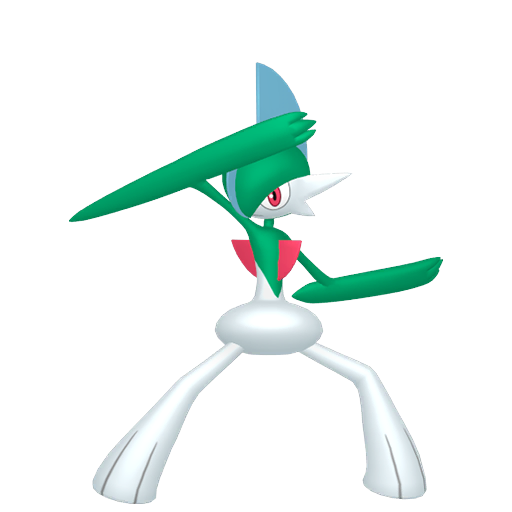 Gallade — duży render postaci w zwykłym ubarwieniu