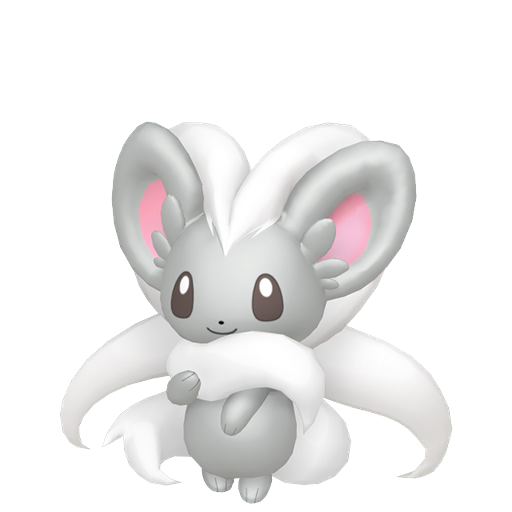 Cinccino — duży render postaci w zwykłym ubarwieniu