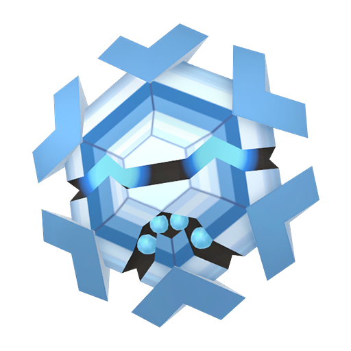 Cryogonal — duży render postaci w zwykłym ubarwieniu
