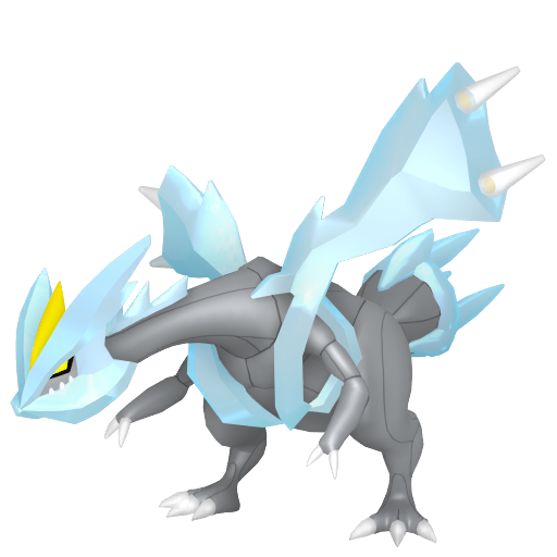 Kyurem — duży render postaci w zwykłym ubarwieniu