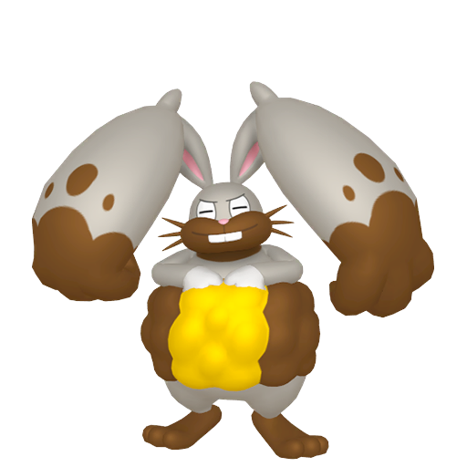 Diggersby — duży render postaci w zwykłym ubarwieniu