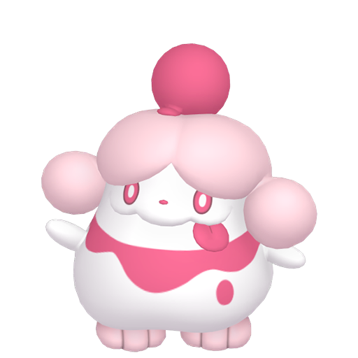 Slurpuff — duży render postaci w zwykłym ubarwieniu