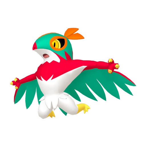 Hawlucha — duży render postaci w zwykłym ubarwieniu