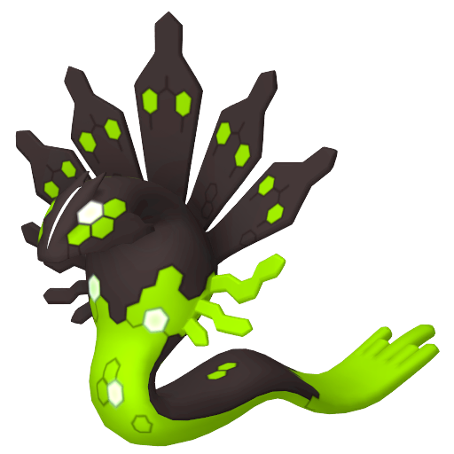 Zygarde — duży render postaci w zwykłym ubarwieniu