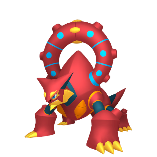 Volcanion — duży render postaci w zwykłym ubarwieniu
