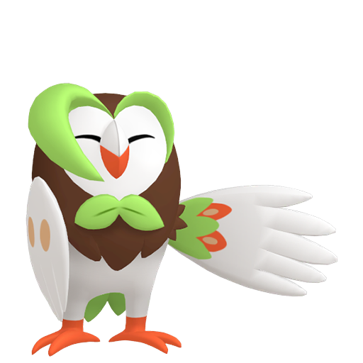 Dartrix — duży render postaci w zwykłym ubarwieniu