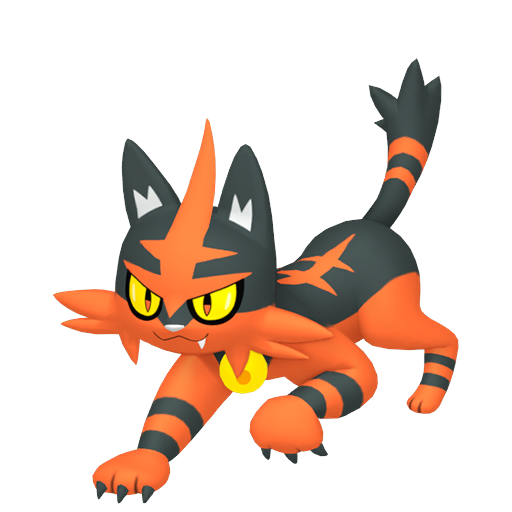 Torracat — duży render postaci w zwykłym ubarwieniu