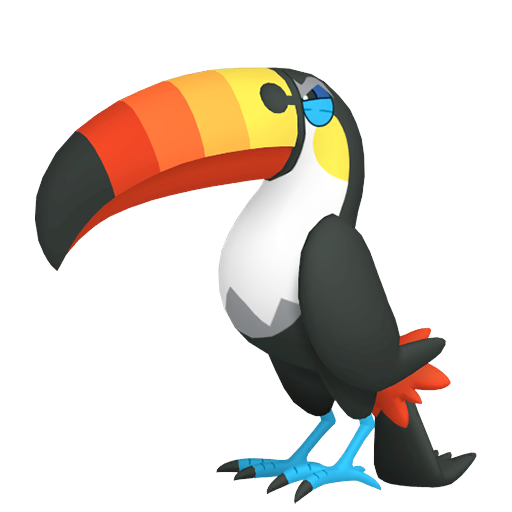 Toucannon — duży render postaci w zwykłym ubarwieniu