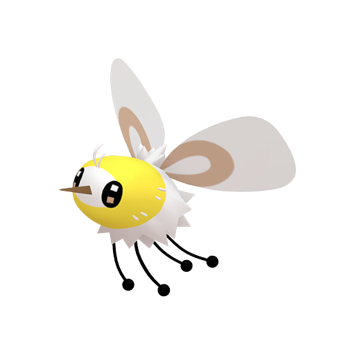 Cutiefly — duży render postaci w zwykłym ubarwieniu