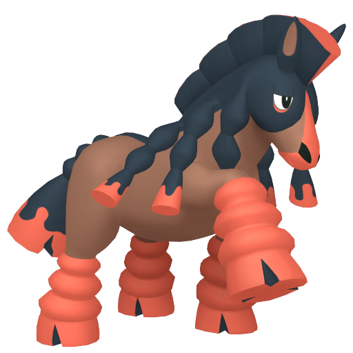Mudsdale — duży render postaci w zwykłym ubarwieniu
