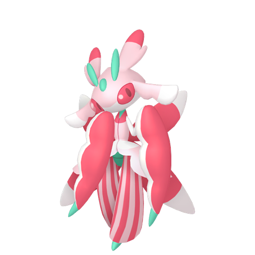 Lurantis — duży render postaci w zwykłym ubarwieniu