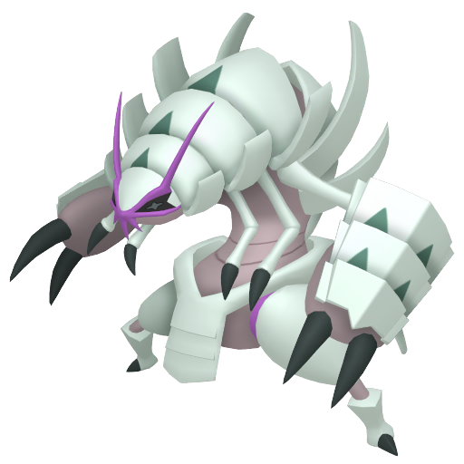 Golisopod — duży render postaci w zwykłym ubarwieniu
