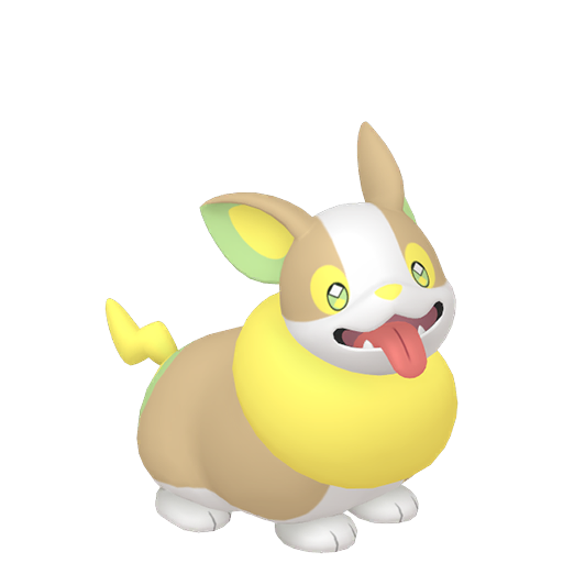 Yamper — duży render postaci w zwykłym ubarwieniu