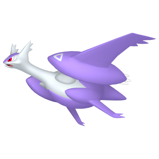 Latios (Mega) — duży render postaci w zwykłym ubarwieniu