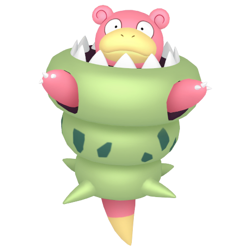 Slowbro (Mega) — duży render postaci w zwykłym ubarwieniu