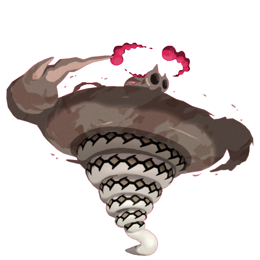 Sandaconda (Gigantamax) — duży render postaci w zwykłym ubarwieniu