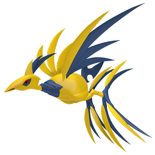 Skarmory (Mega) — duży render postaci w zwykłym ubarwieniu