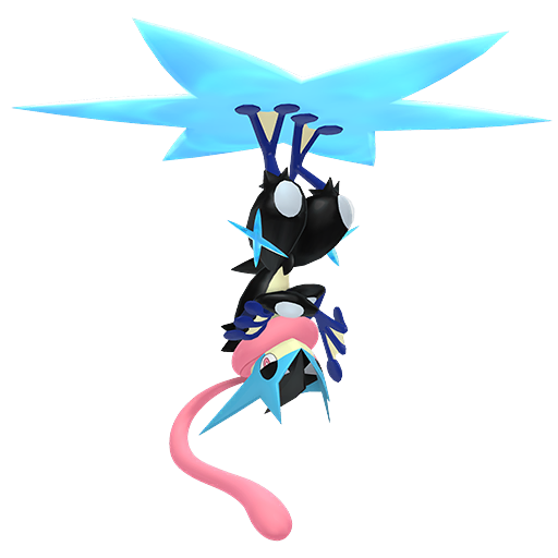 Greninja (Mega) — duży render postaci w zwykłym ubarwieniu