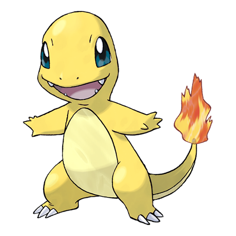 Charmander w wariancie shiny