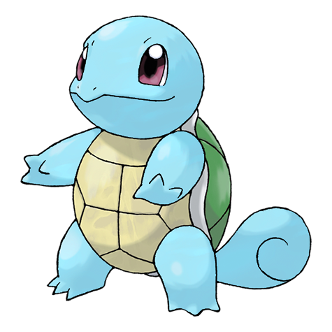 Squirtle w wariancie shiny