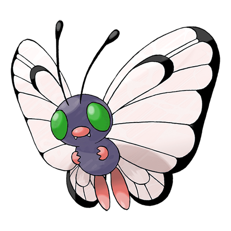 Butterfree w wariancie shiny