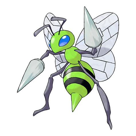 Beedrill w wariancie shiny