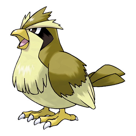 Pidgey w wariancie shiny