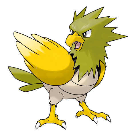 Spearow w wariancie shiny